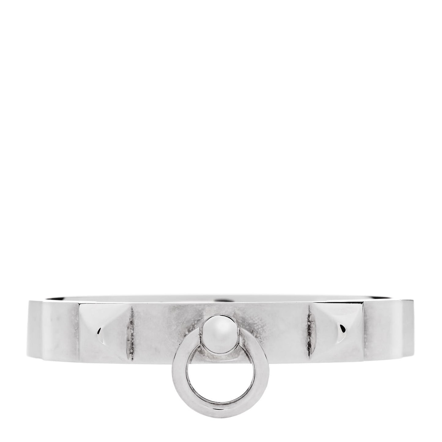 Sterling Silver PM Collier De Chien Bracelet ST