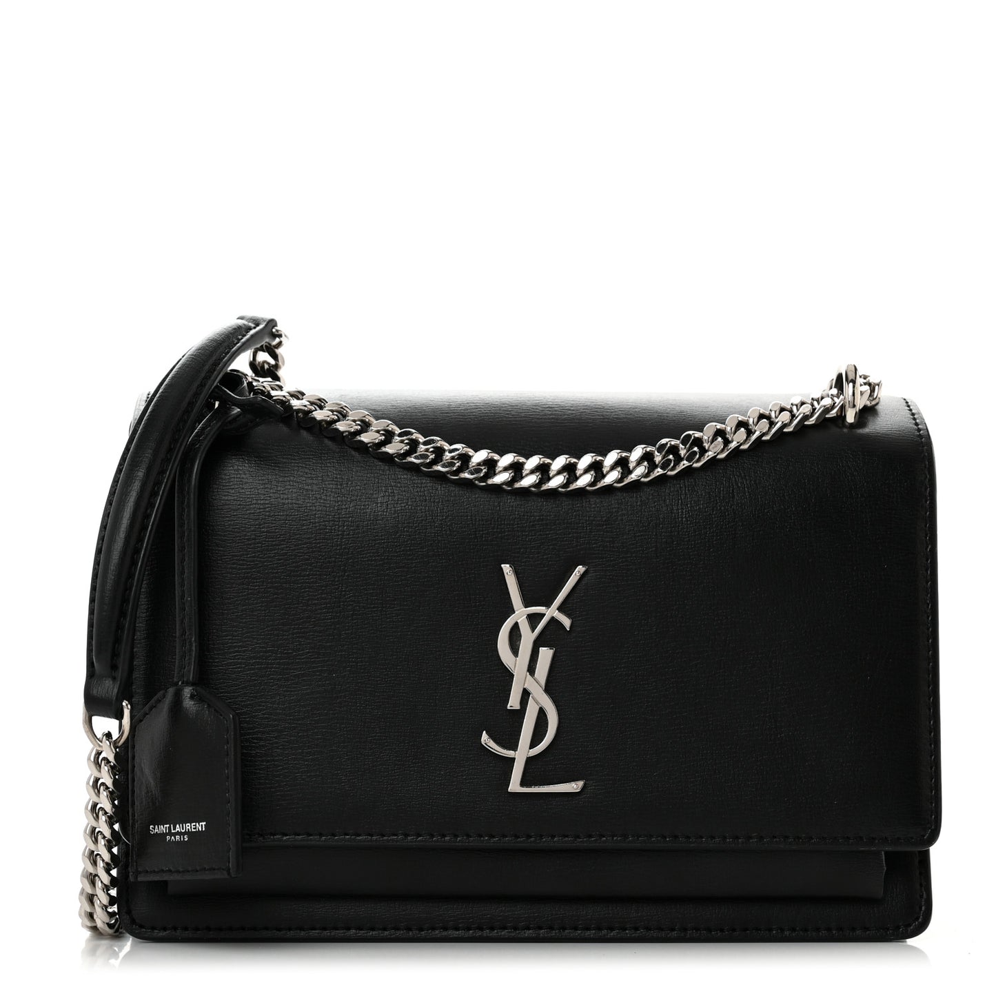 Calfskin Medium Monogram Sunset Black