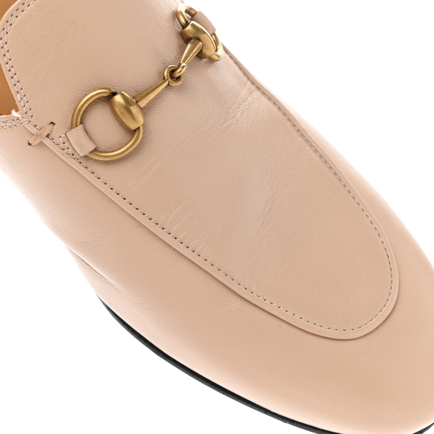 Calfskin Womens Princetown Slippers 38 Skin Rose