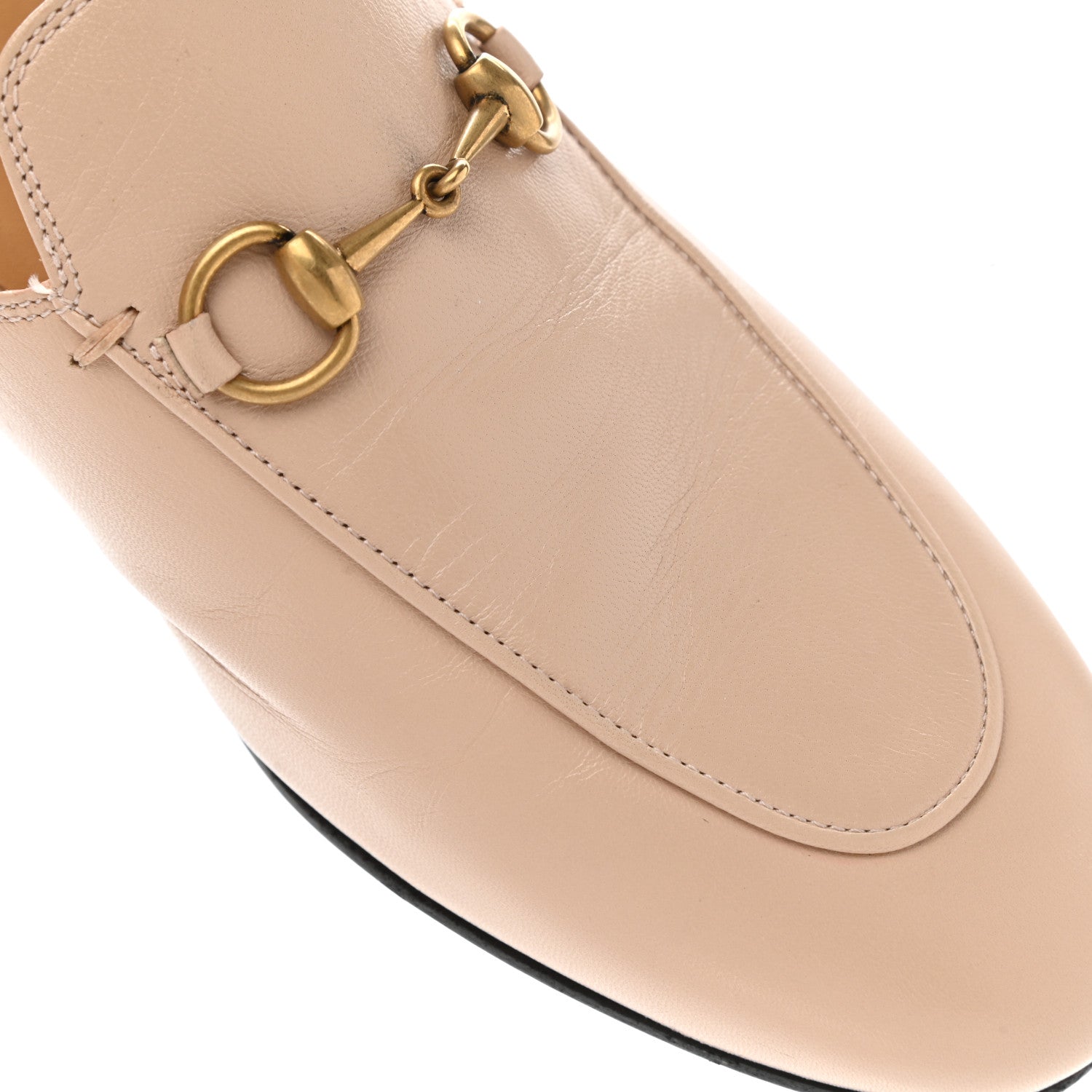 Gucci Calfskin Womens Princetown Slippers 38 Skin Rose 9 of 11