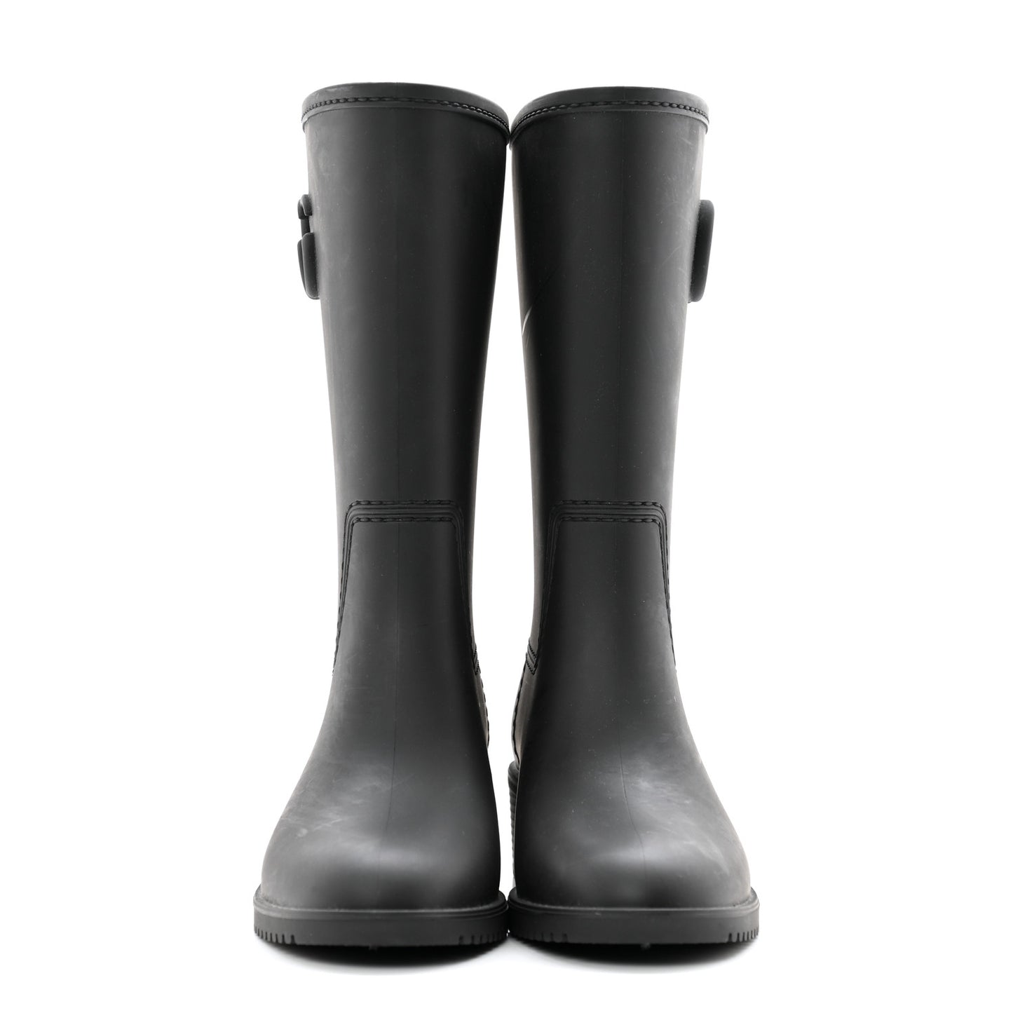 Rubber Double G Womens Rain Boots 39 Black