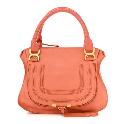 Chloe Calfskin Medium Marcie Satchel Indian Summer 1 of 13
