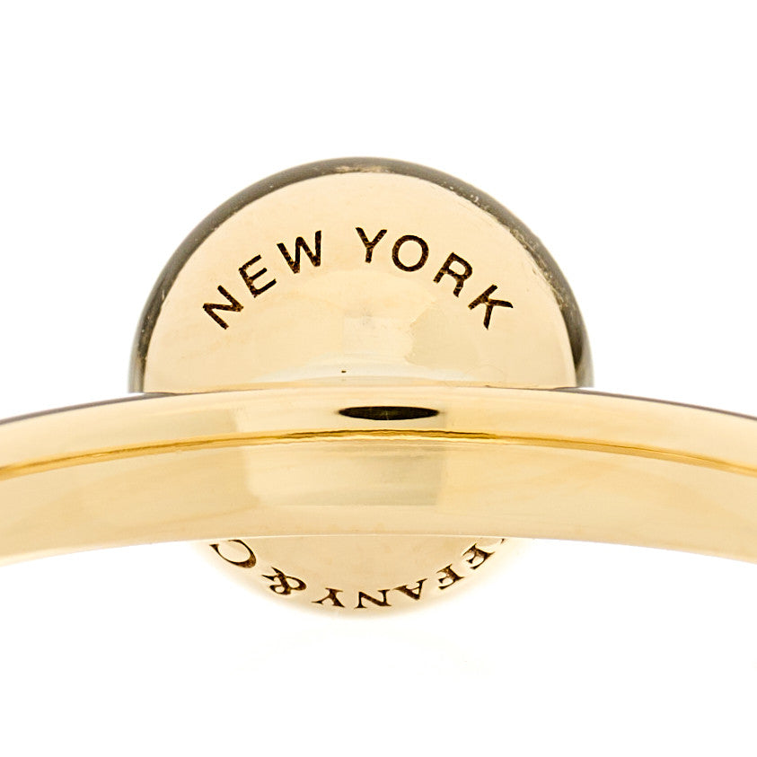 18K Yellow Gold 8mm Hardwear Ball Ring 54 7