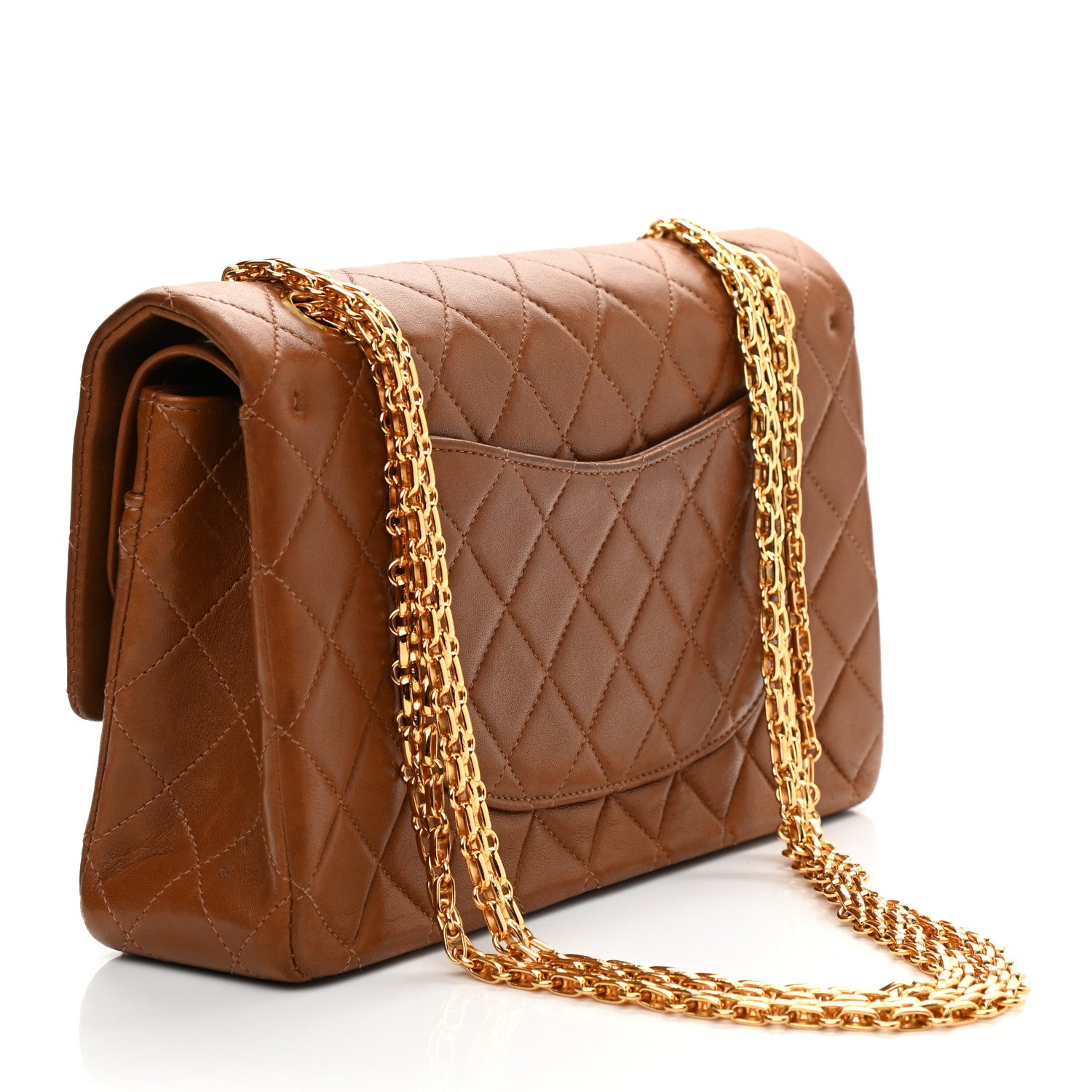 Chanel Lambskin Quilted 2.55 Reissue 225 Flap Brown 3 of 11