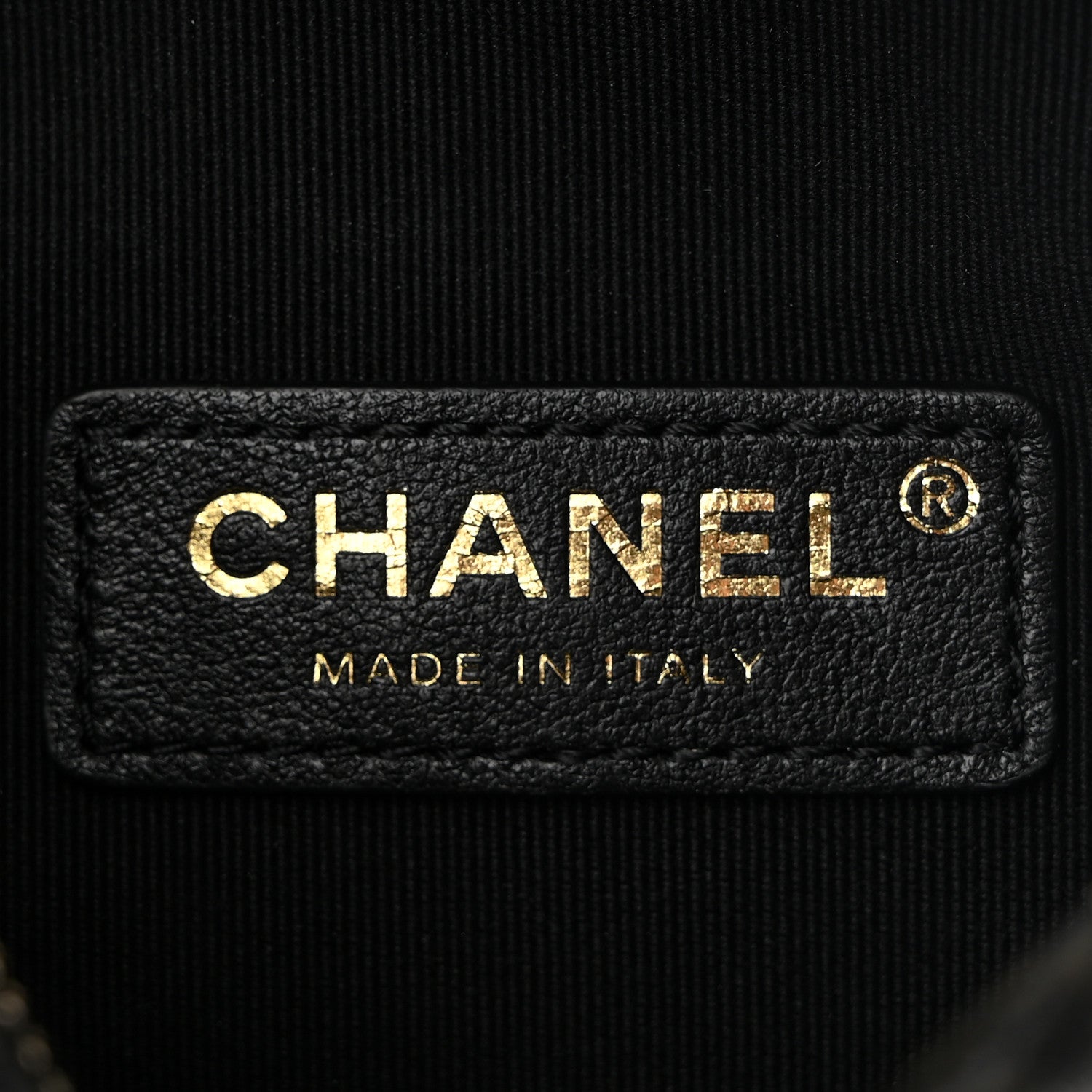 Chanel Shiny Crumpled Lambskin Quilted Small Preppy Pocket Camera Case Black 6 of 12