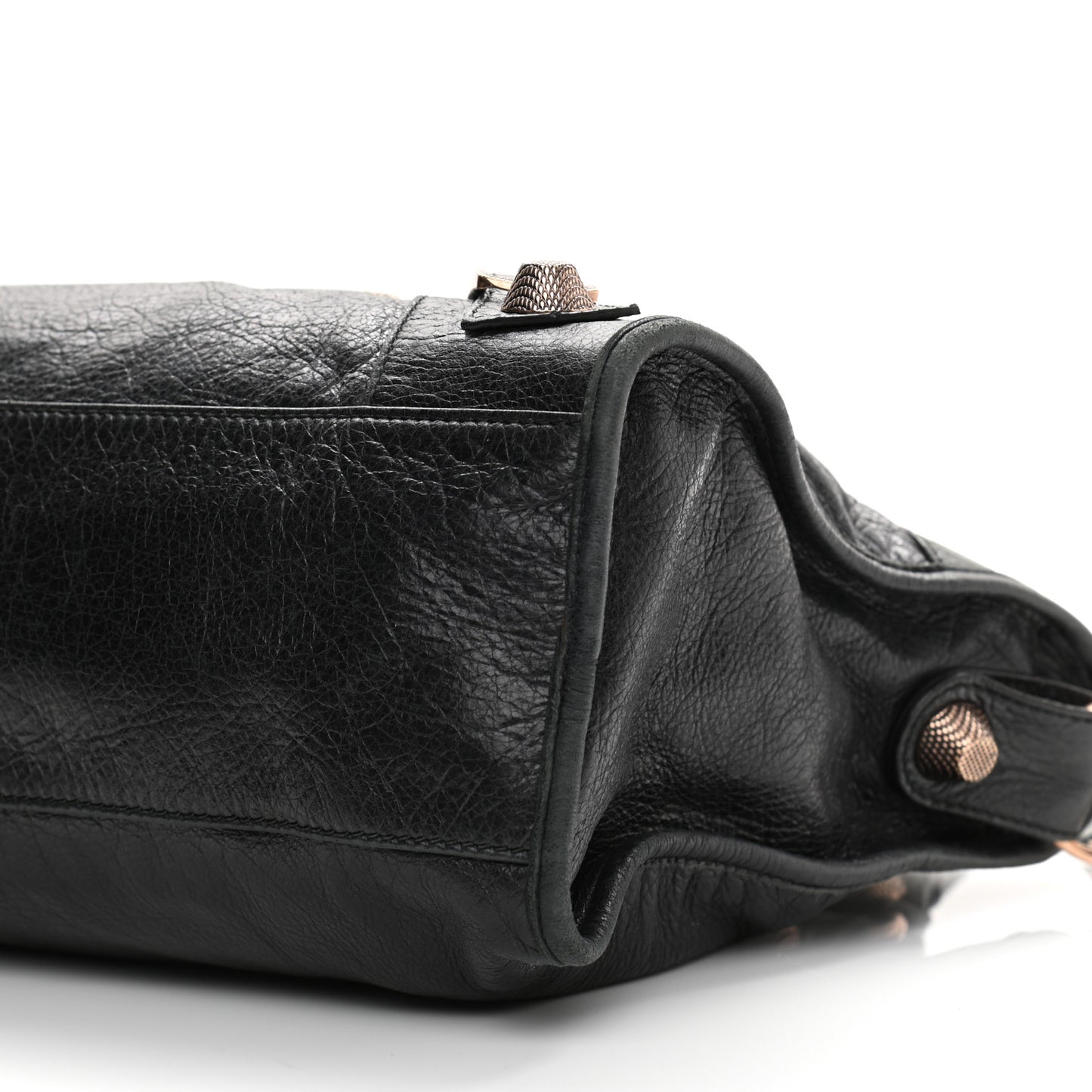 Agneau Giant 21 Rose Gold Hardware City Black