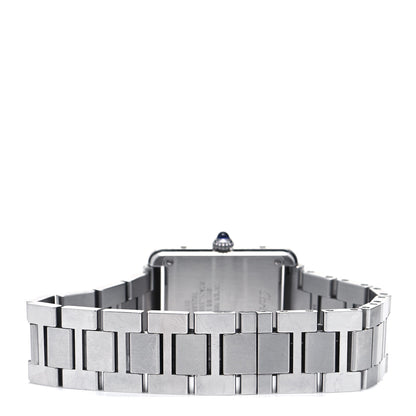 Cartier Stainless Steel 24mm Tank Solo Quartz Watch 3 of 6