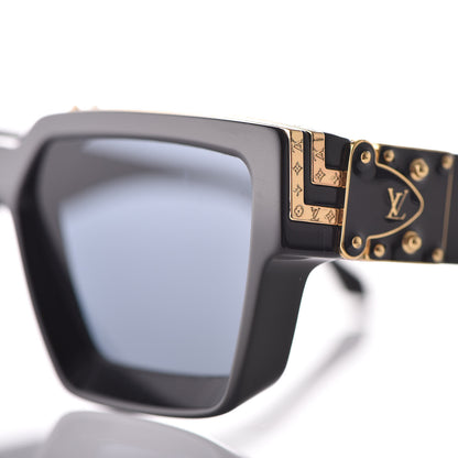 Louis Vuitton Acetate 1.1 Millionaires Sunglasses Z1165W Black 7 of 9