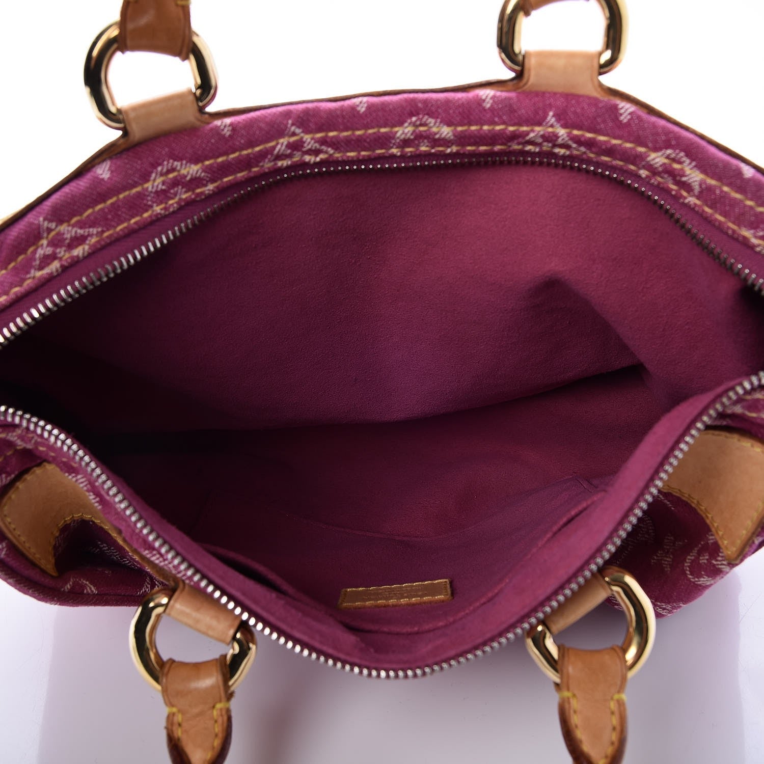 Louis Vuitton Monogram Denim Neo Speedy Fuchsia 6 of 11