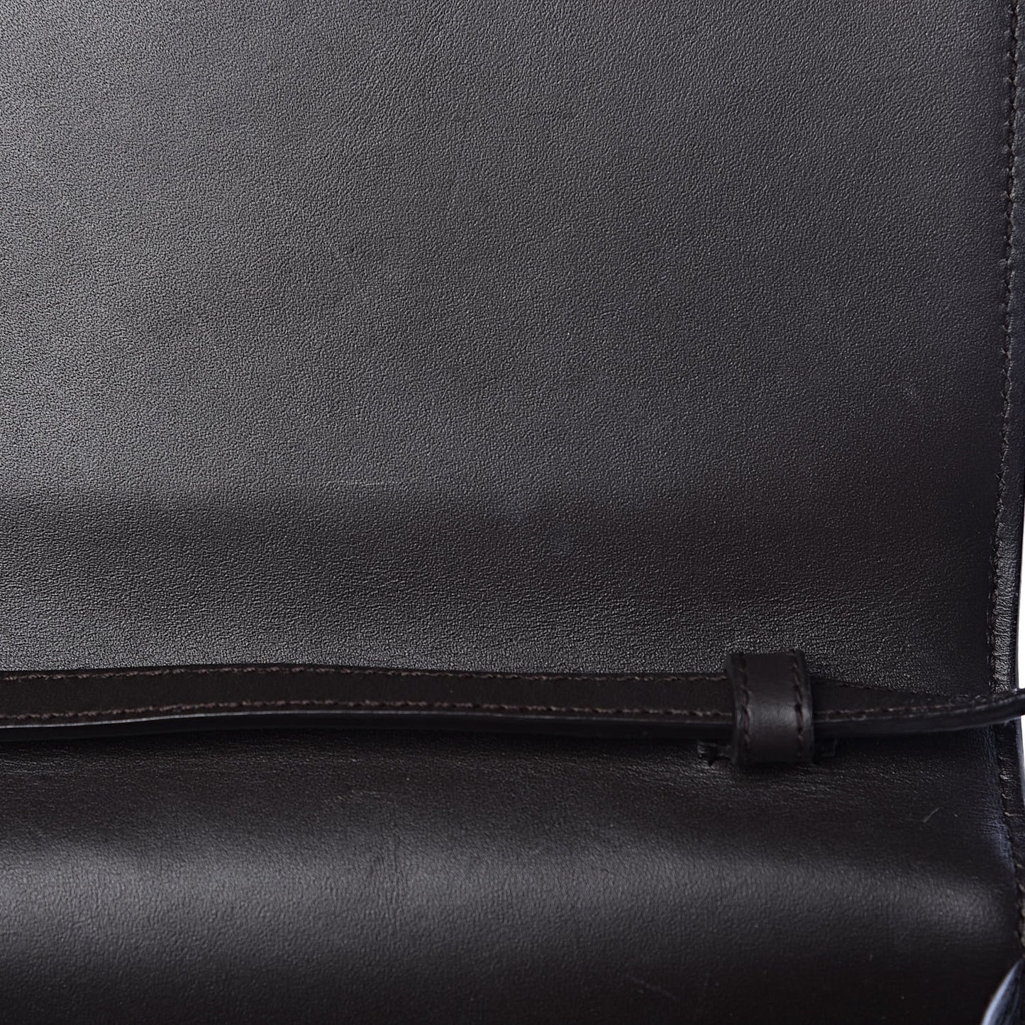 Monogram Web Strap Wallet Dark Brown