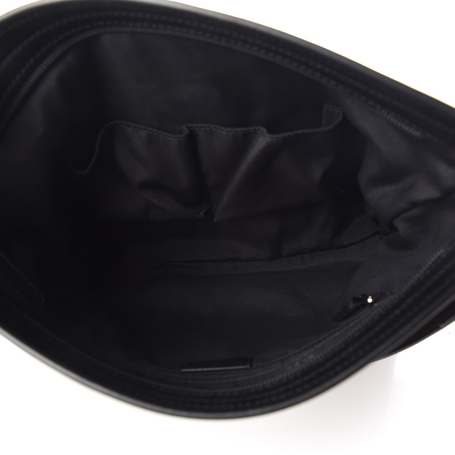 Gucci GG Monogram Web Flat Messenger Bag Black 5 of 11