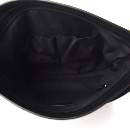 Gucci GG Monogram Web Flat Messenger Bag Black 5 of 11
