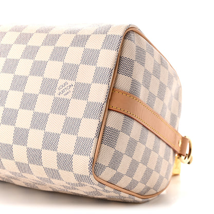 Louis Vuitton Damier Azur Speedy Bandouliere 25 9 of 10