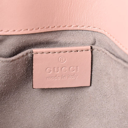 Gucci Calfskin Matelasse Mini GG Marmont Shoulder Bag Perfect Pink 6 of 12