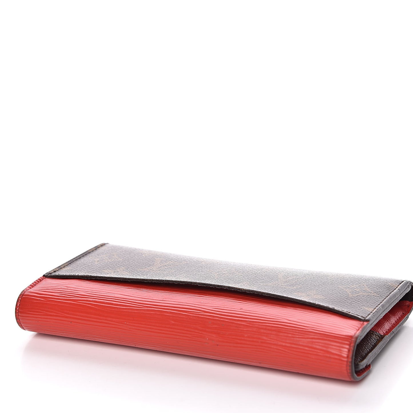 Monogram Epi Marie-Lou Long Wallet Coquelicot