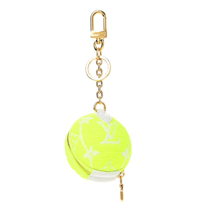Louis Vuitton Monogram Match Tennis Ball Keyring Yellow 1 of 6