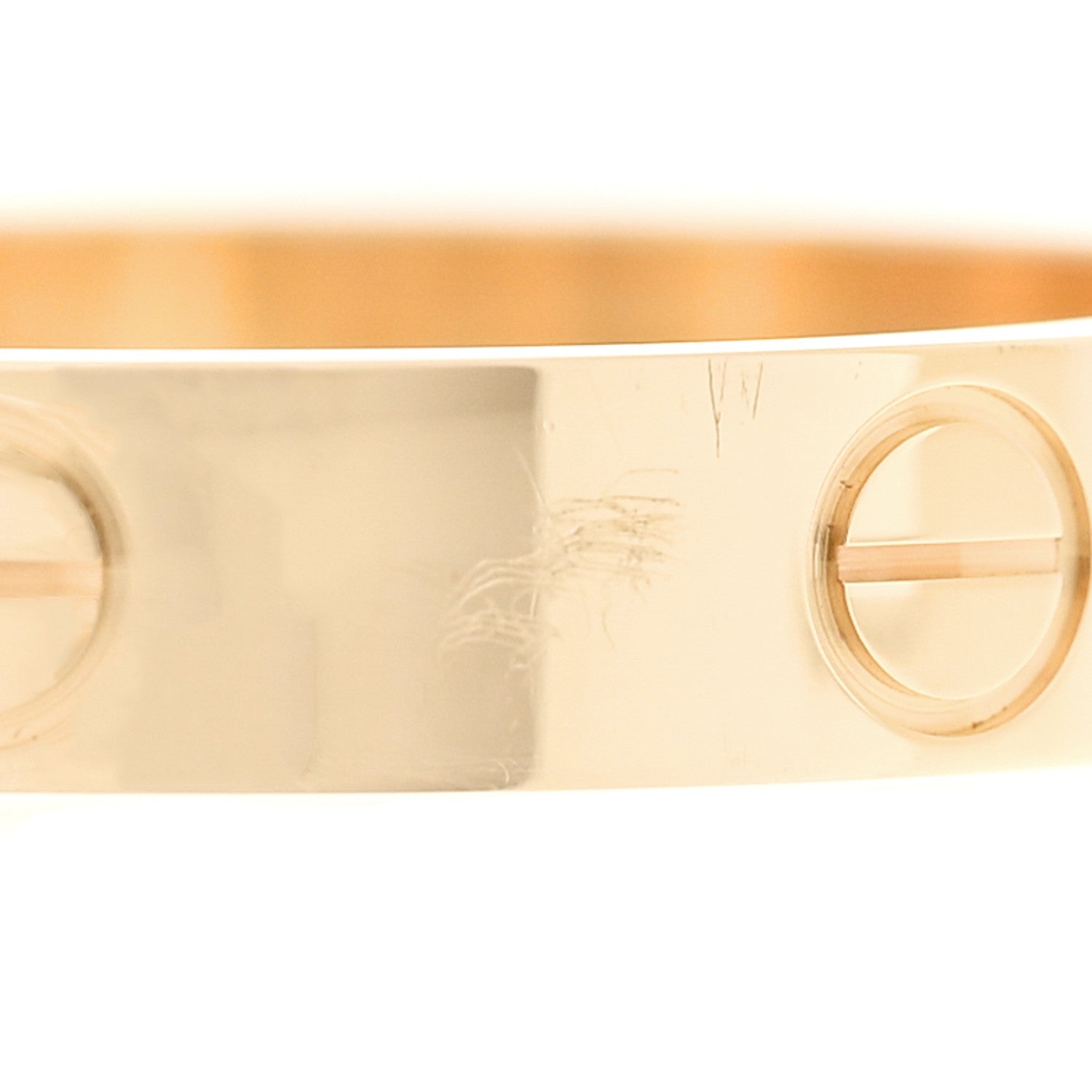 Cartier 18K Yellow Gold 3.5mm LOVE Wedding Band Ring 62 10 5 of 6