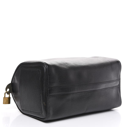Louis Vuitton Epi Speedy 30 Black 3 of 12