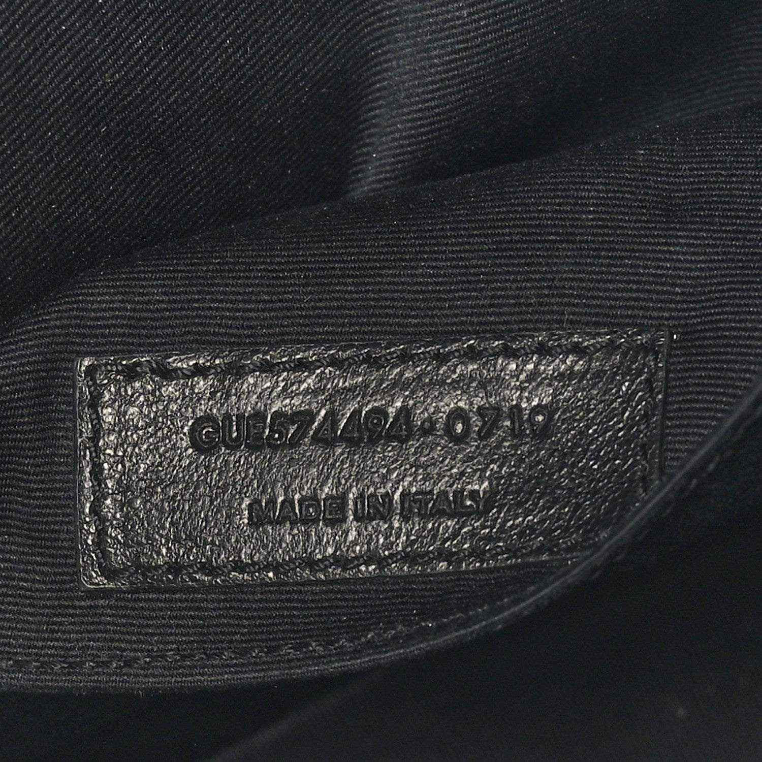 Saint Laurent Velvet Matelasse Monogram Lou Camera Bag Black 7 of 9