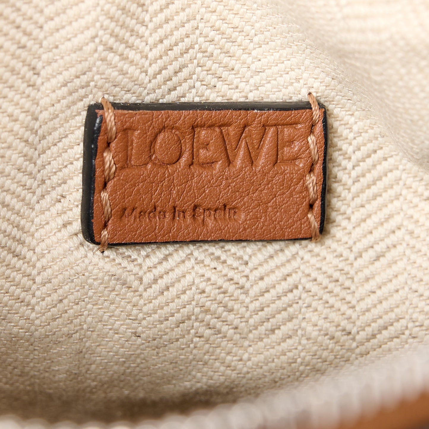Calfskin Mini Puzzle Bag Tan