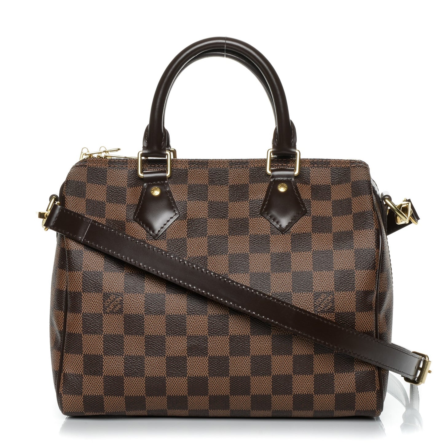 Damier Ebene Speedy Bandouliere 25