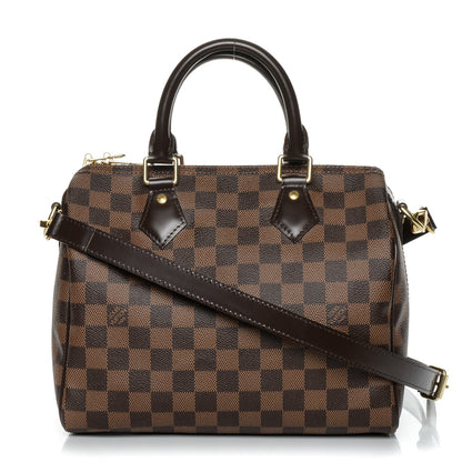 Louis Vuitton Damier Ebene Speedy Bandouliere 25 1 of 8