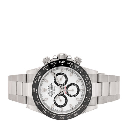 Rolex Stainless Steel 40mm Oyster Perpetual Cosmograph Daytona Panda Watch White 116500LN 2 of 4