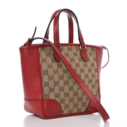 Gucci Monogram Small Bree Tote Red 2 of 13