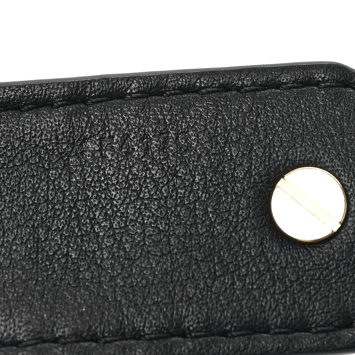 Louis Vuitton Monogram Bandouliere Shoulder Strap XL Black 4 of 4