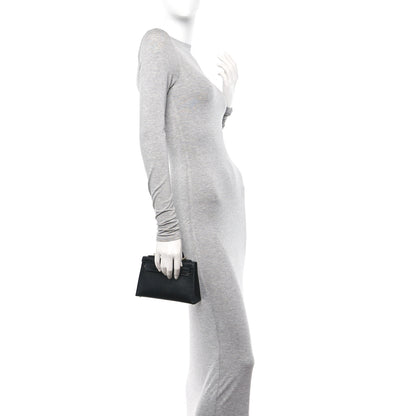 Hermes Chevre Chamkila Mini Kelly Sellier 20 Black 2 of 11