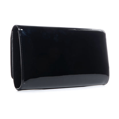 Louis Vuitton Patent Louise Clutch Black 3 of 7