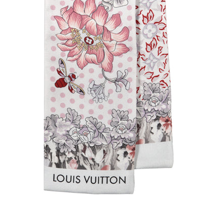 Louis Vuitton Silk Louis In The Garden Bandeau White 2 of 3