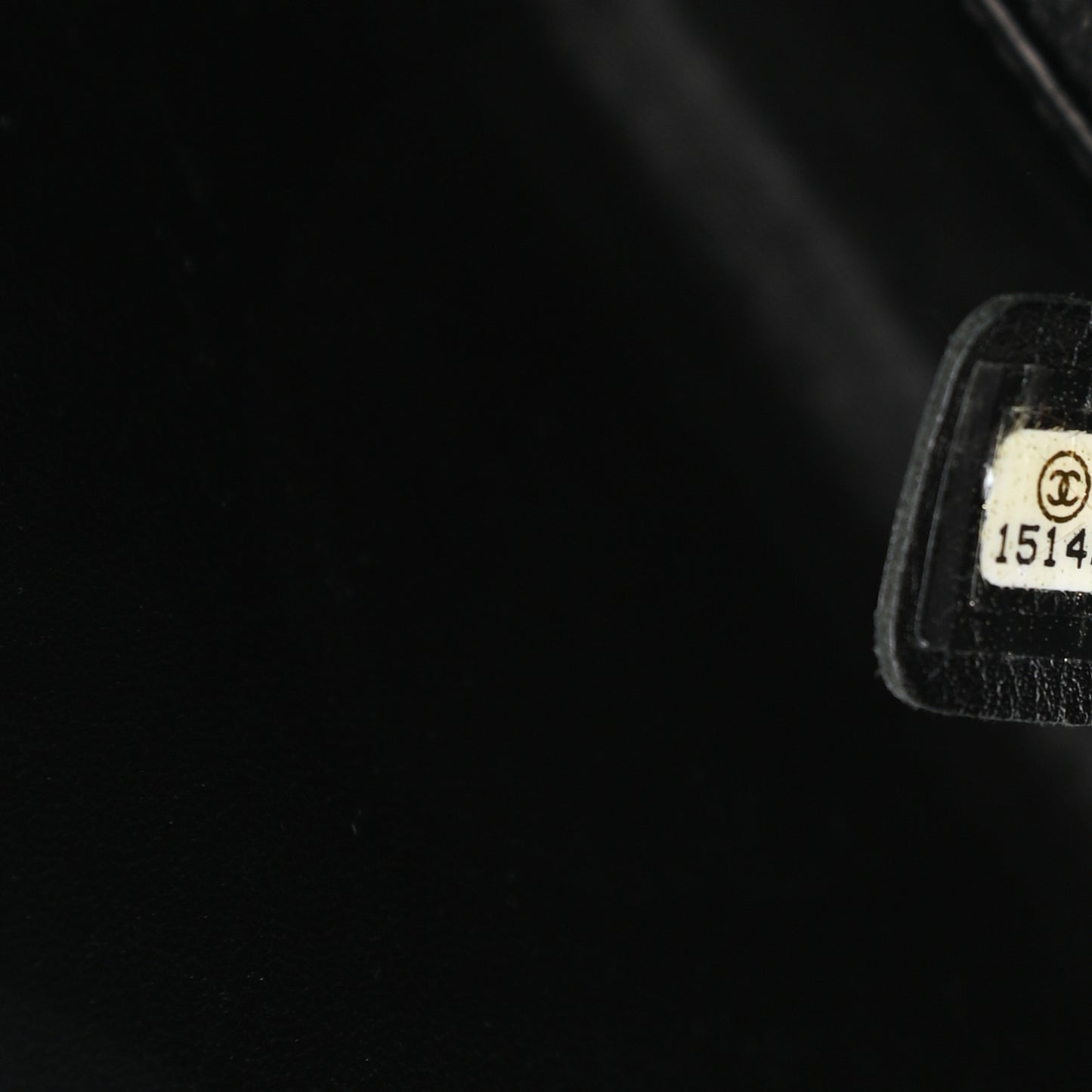 Vinyl Quilted In The Business Flap Bag Black