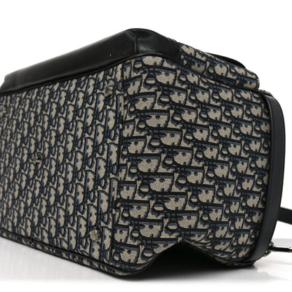 Christian Dior Oblique Calfskin Hit The Road Pet Carrier Blue 10 of 10
