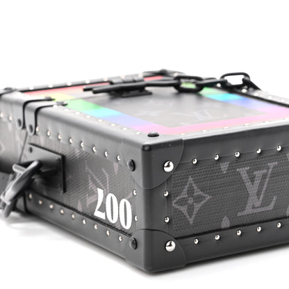 Louis Vuitton Monogram Eclipse Rainbow Vertical Trunk Black 8 of 9