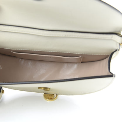 Chloe Calfskin Small Nile Bracelet Minaudiere Bag Off White 5 of 9