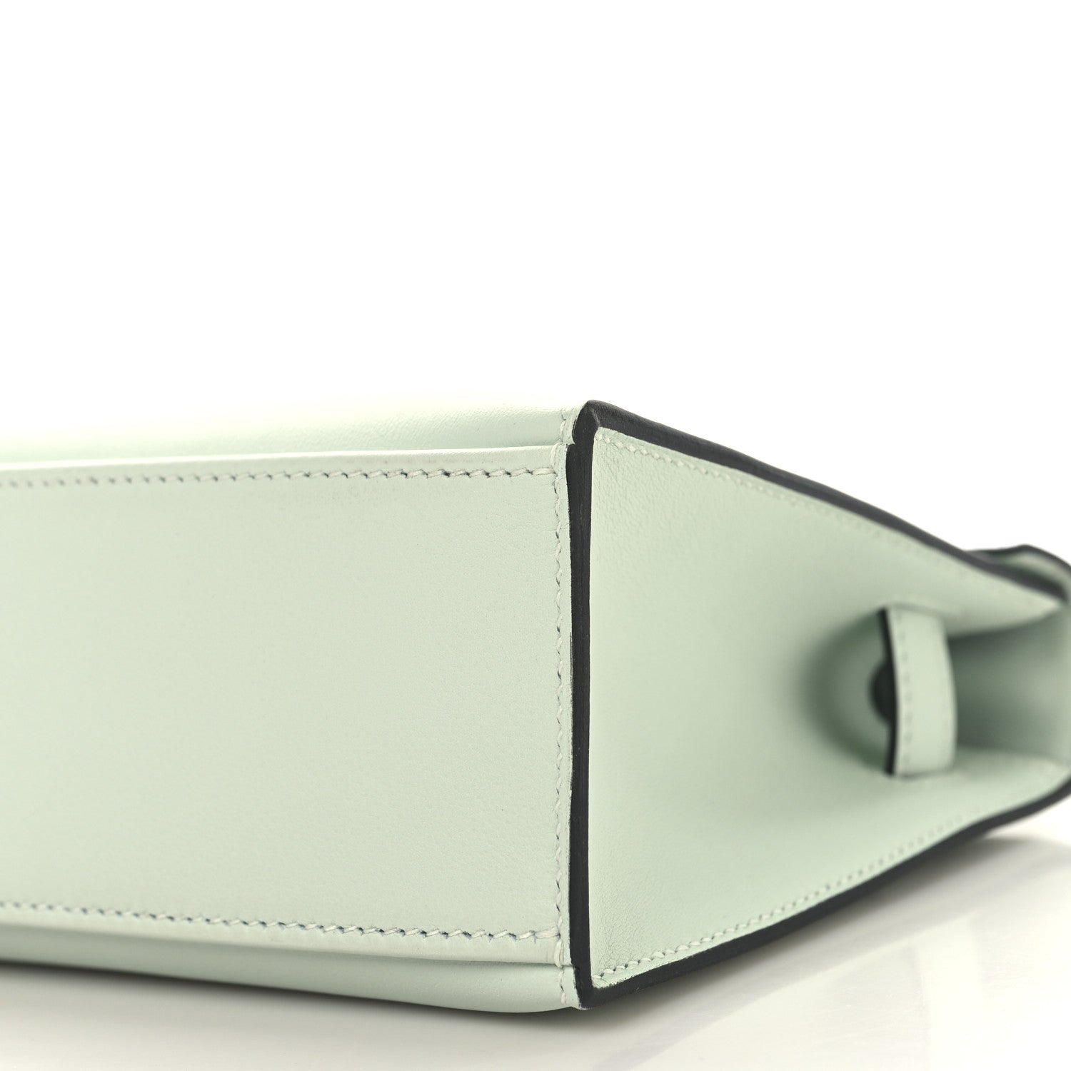 Hermes Swift Kelly Pochette Clutch Vert Peppermint 10 of 11