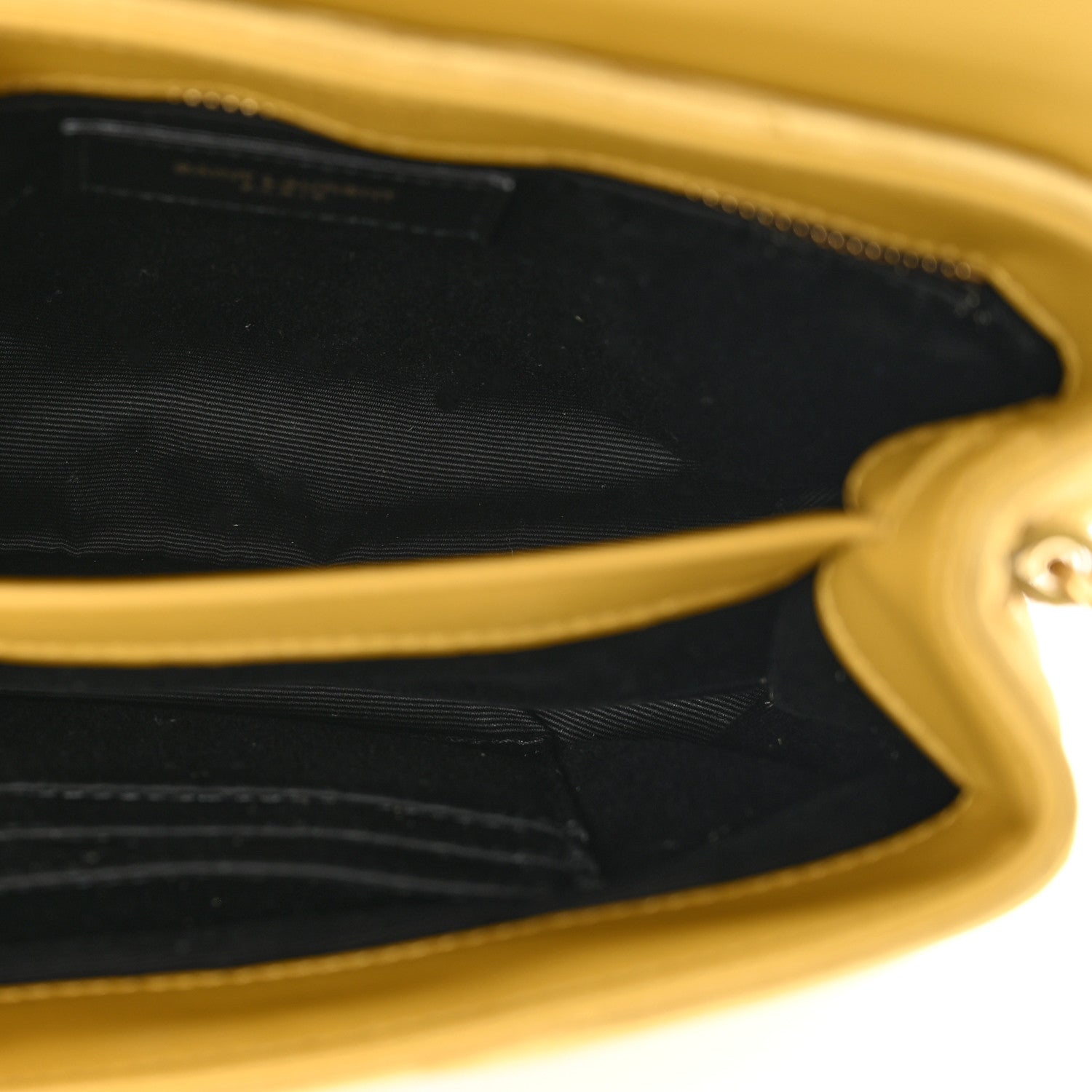 Saint Laurent Suede Toy Loulou Shoulder Bag Chartreuse 4 of 8