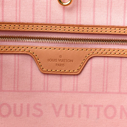 Louis Vuitton Damier Azur Neo Neverfull GM Rose Ballerine 6 of 17