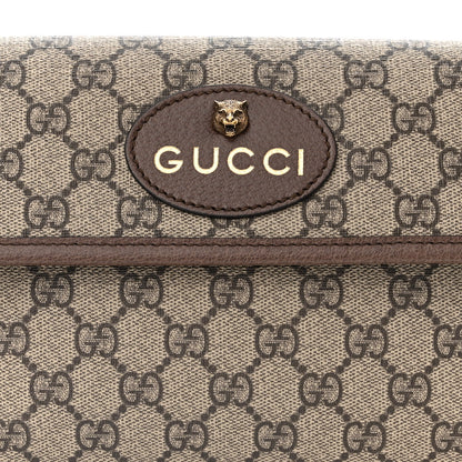 Gucci GG Supreme Monogram Neo Vintage Web Belt Bag Brown 8 of 10