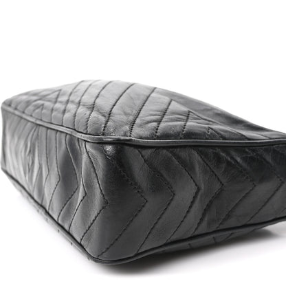 Chanel Lambskin Quilted CC Tassel Camera Case Black 10 of 10