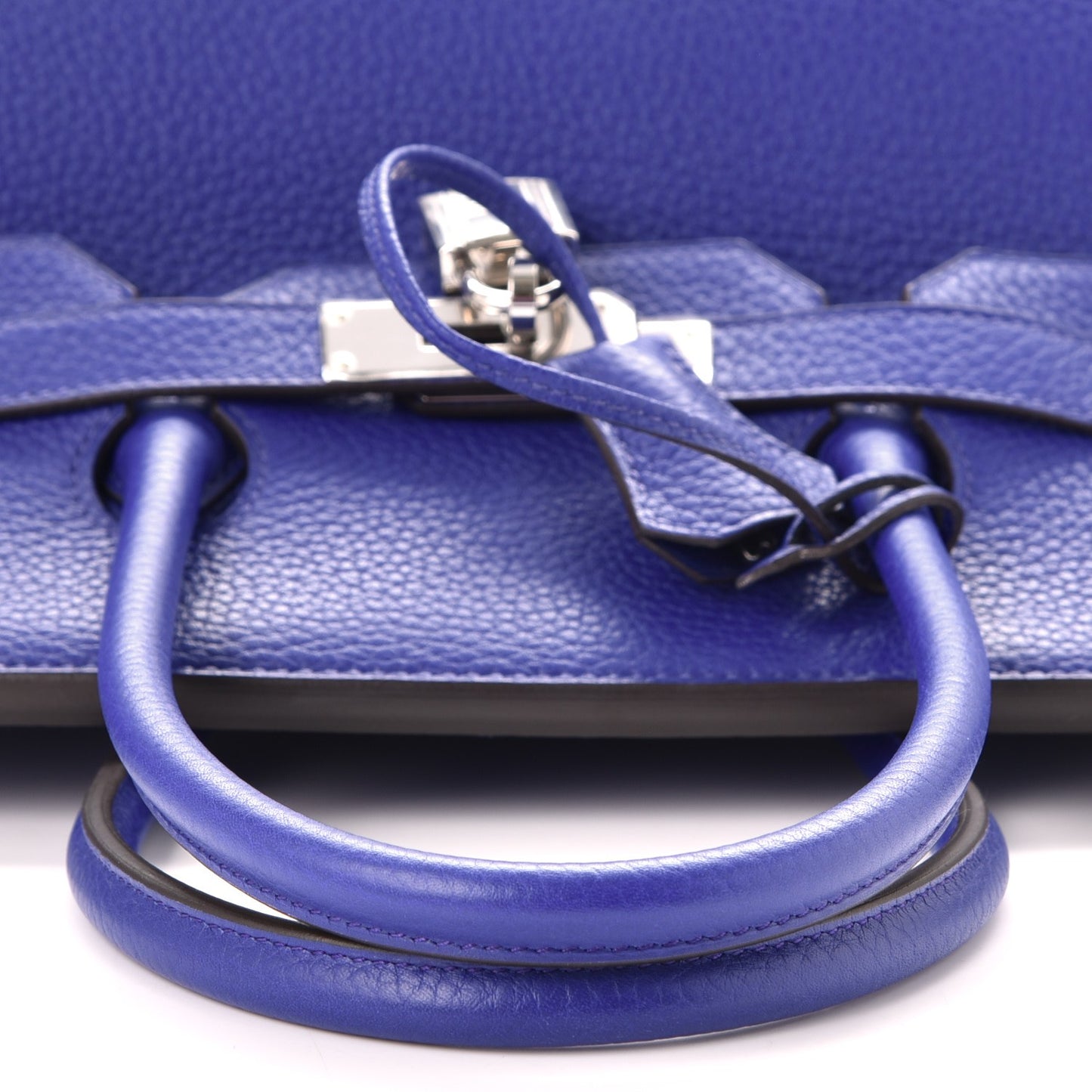 Togo Birkin 35 Bleu Electrique