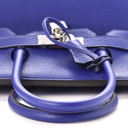 Hermes Togo Birkin 35 Bleu Electrique 24 of 37