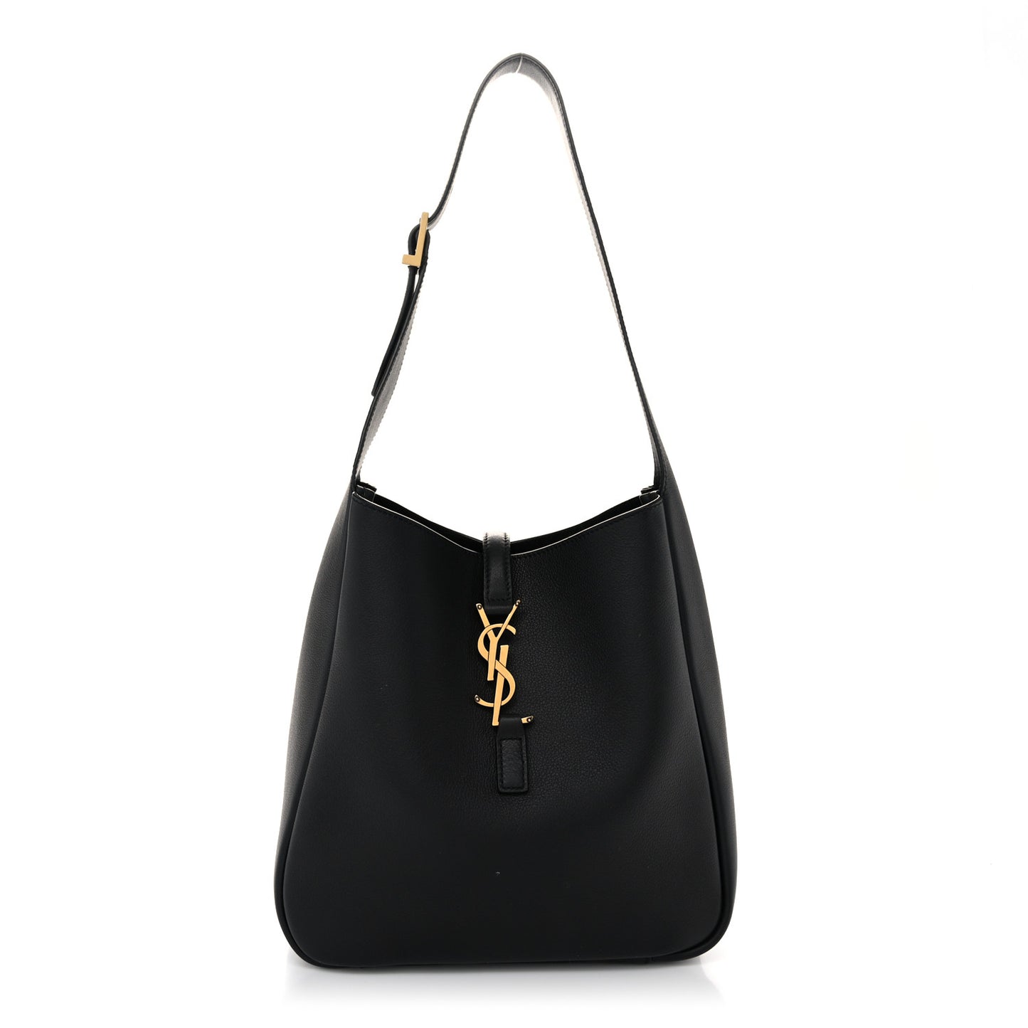 Grained Calfskin Small Le 5 A 7 Soft Hobo Black