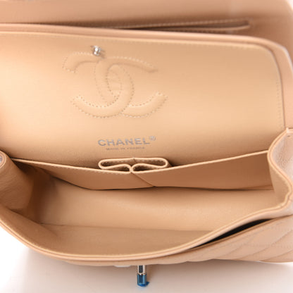 Chanel Caviar Quilted Small Double Flap Beige 5 of 11