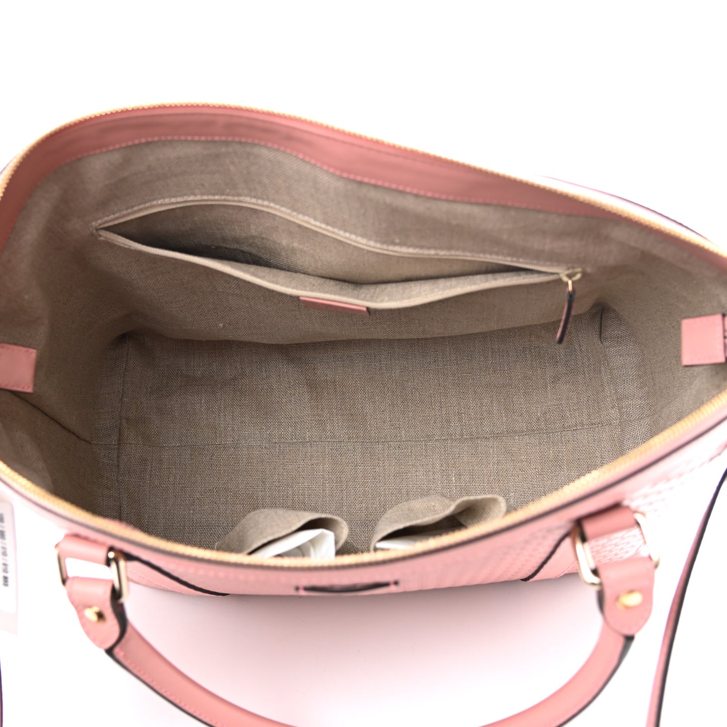Soft Microguccissima Large Dome Satchel Soft Pink