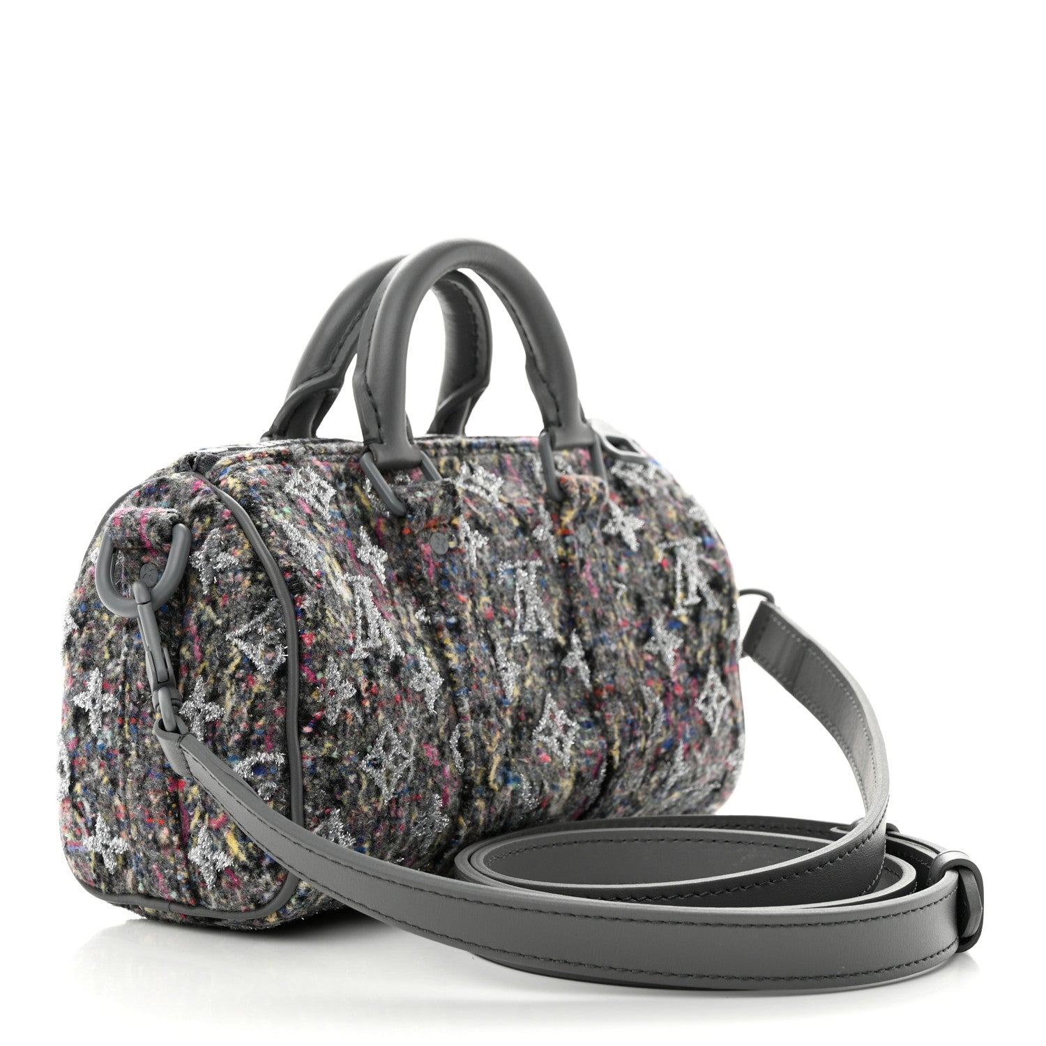 Louis Vuitton Wool Keepall XS Multicolor 3 of 10