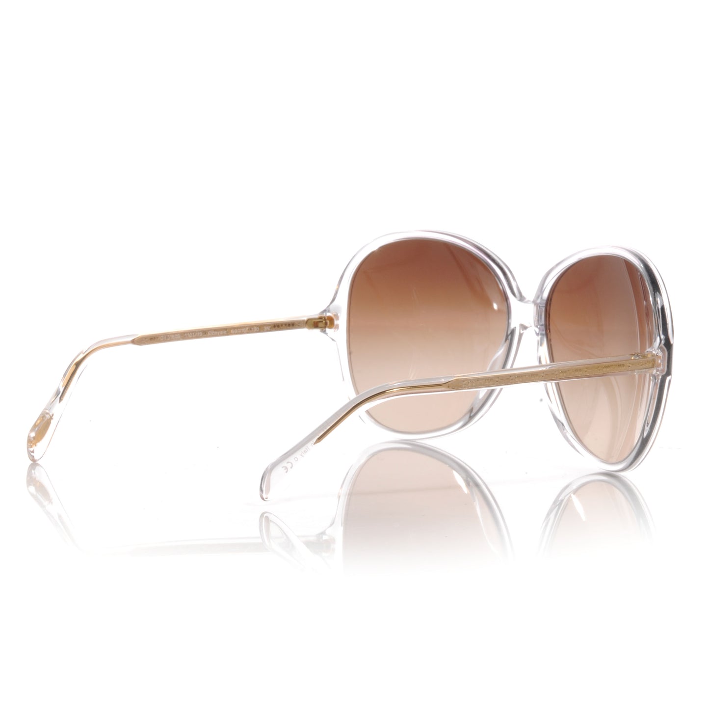 Donyale Oversized Round Frame Sunglasses