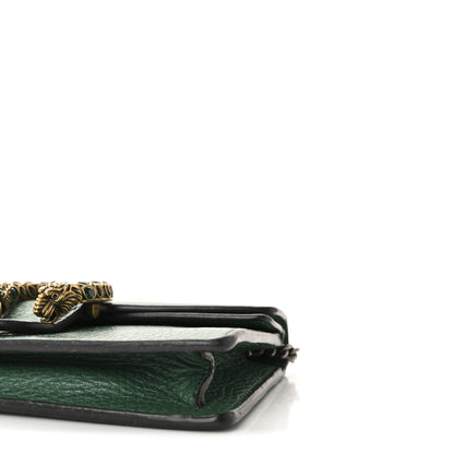 Gucci Dollar Calfskin Crystal Super Mini Dionysus Shoulder Bag Emerald 9 of 9