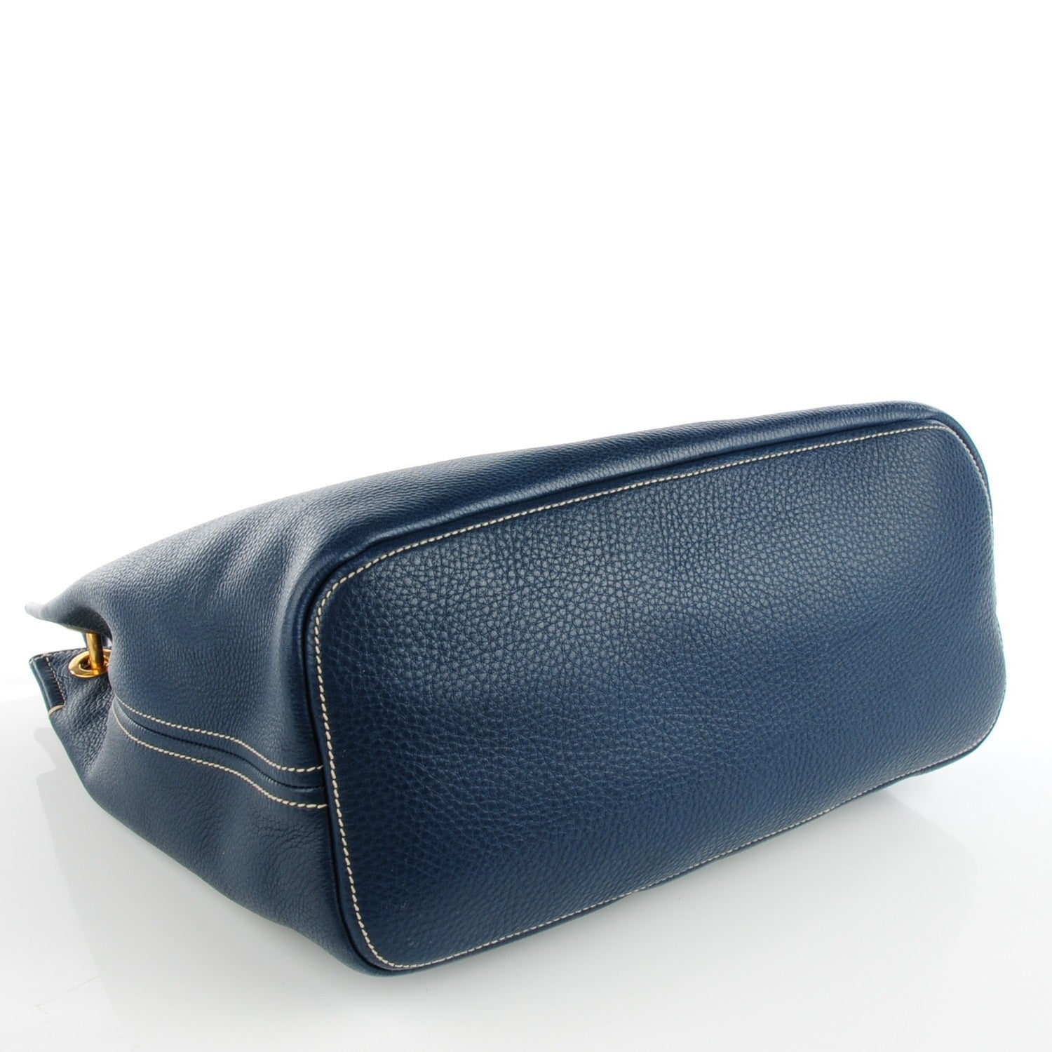 Prada Vitello Daino Hobo Bleuette 4 of 8